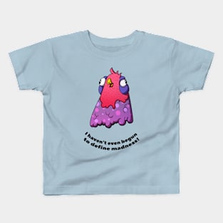 Slightly mad bird Kids T-Shirt